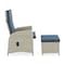 Alaterre Furniture Haven All-Weather Wicker Outdoor Recliners with Ottomans and Cushions, PK2 AWWE01EE - alternate 6